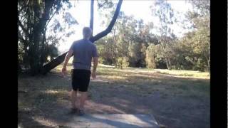 Evergreen Disc Golf Course Funny Goleta/Santa Barbara California 2011.wmv