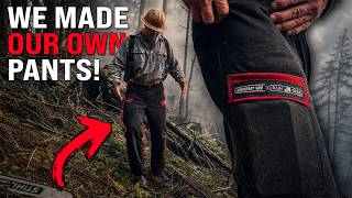 Falling Timber In The NEW WCS Chainsaw Pants!