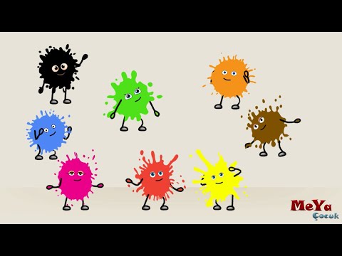 Renkleri Öğreniyorum - Renkleri Tanıyalım - Renkler Eğitici Video