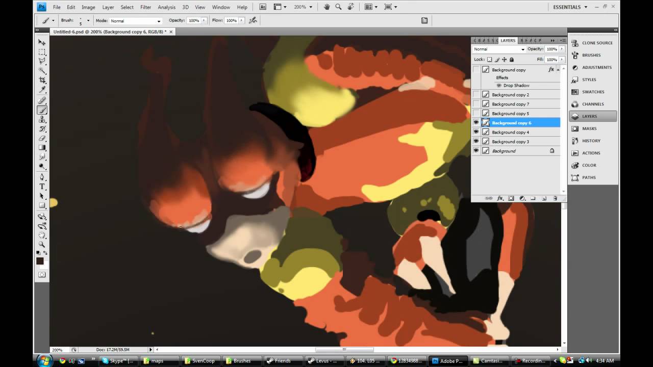Magmar Painting Time-Lapse
