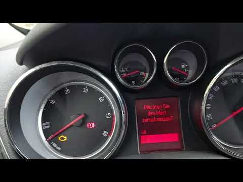 Ol Service Reset Opel Mokka 1.6 Cdti Bj 2015