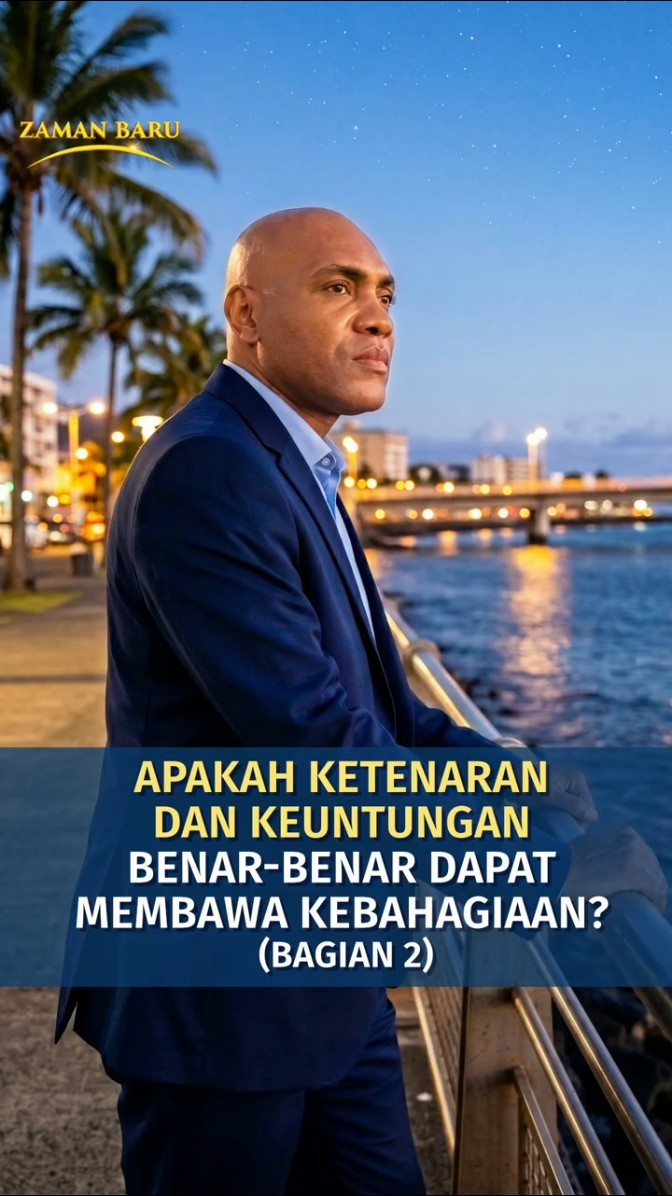 Apakah Ketenaran dan Keuntungan Benar-Benar Dapat Membawa Kebahagiaan? (Bagian 2)