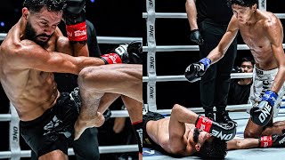 The Unfortunate Ending to Ilias Ennahachi vs. Nabil Anane 😱 ONE Friday Fights 126