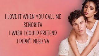 Shawn Mendes, Camila Cabello - Señorita (Lyrics)