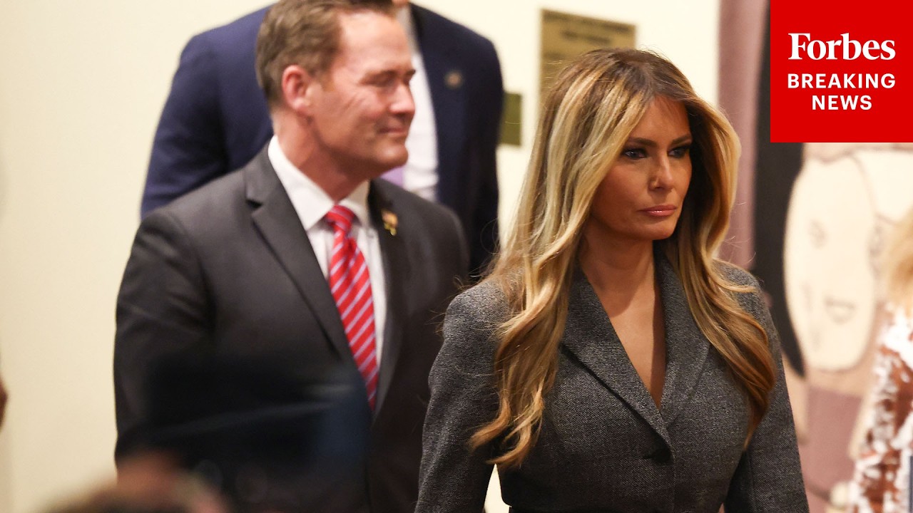 BREAKING NEWS: First Lady Melania Trump Arrives At The UN To Preside Over Security Council Meeting