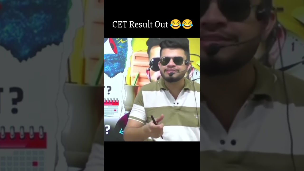 CET Result Out 😂😂 