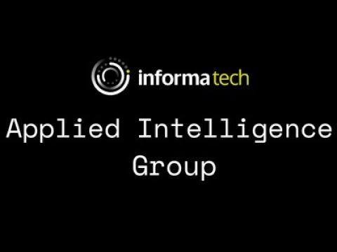 Informa Tech's Applied Intelligence Group - YouTube
