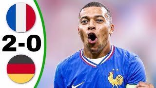 France Vs Germany 2-0 Highlights & All Goals (UEFA Nations League) Germany Vs France 2025 HD