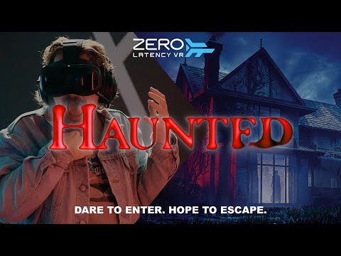 Zero Latency VR presents its newest horrifying experience, HAUNTED.
Haunted is a heart-pounding, white-knuckle, group-based thrill ride. A ticket to your very own 360° immersive VR horror movie. A world where the fear is real - primal, visceral, and totally unforgettable.