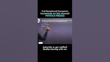 CH 1 - Rotational Dynamics Numericals 🔥│PART 1│Class 12 HSC Physics│ Er. Mujib Potrick