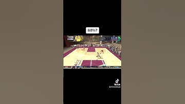 88% contested shot in nba 2k24 #shorts #short #nba2k24 #basketball #nba