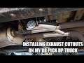 Installing Exhaust Cut Outs On My Toyota Tundra