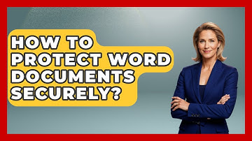 How To Protect Word Documents Securely? - Docs and Sheets Pro