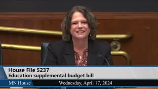 House Education Finance Committee 4/17/24