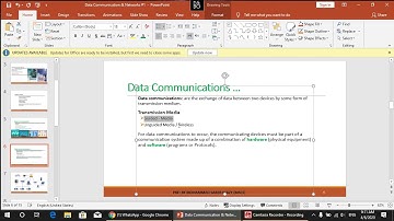 Data communication & Networks  Lec1 by sir Saber Niazy in pashto