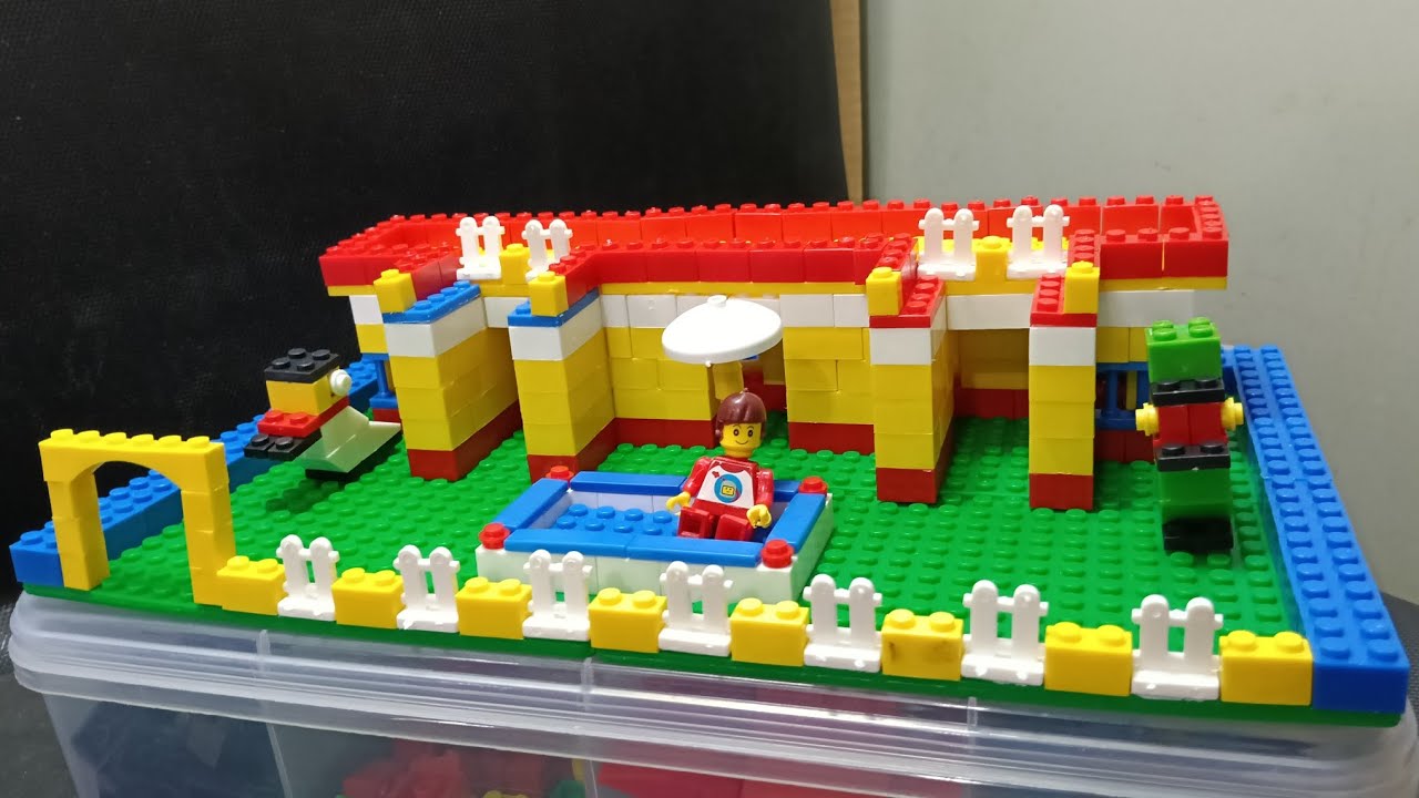 Miniature Full Farm House Using Building Block legobricks video miniature-full-farm-house-using-building-block-legobricks-video