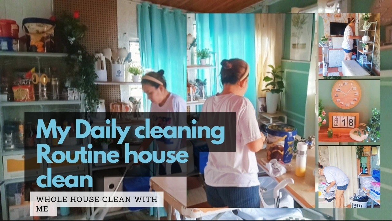 The Routine Cleaner Home Cleaning Routine | my daily cleaning Routine whole house clean with me ...