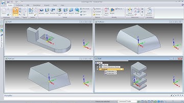 Solid Edge Tutorials for Beginners - 3 | Solid Edge Part Modeling Tutorial