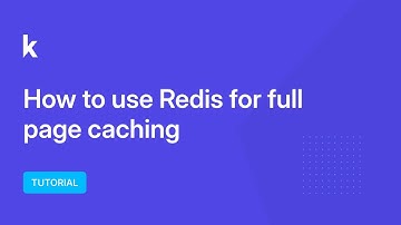 How to set up Redis Page Cache