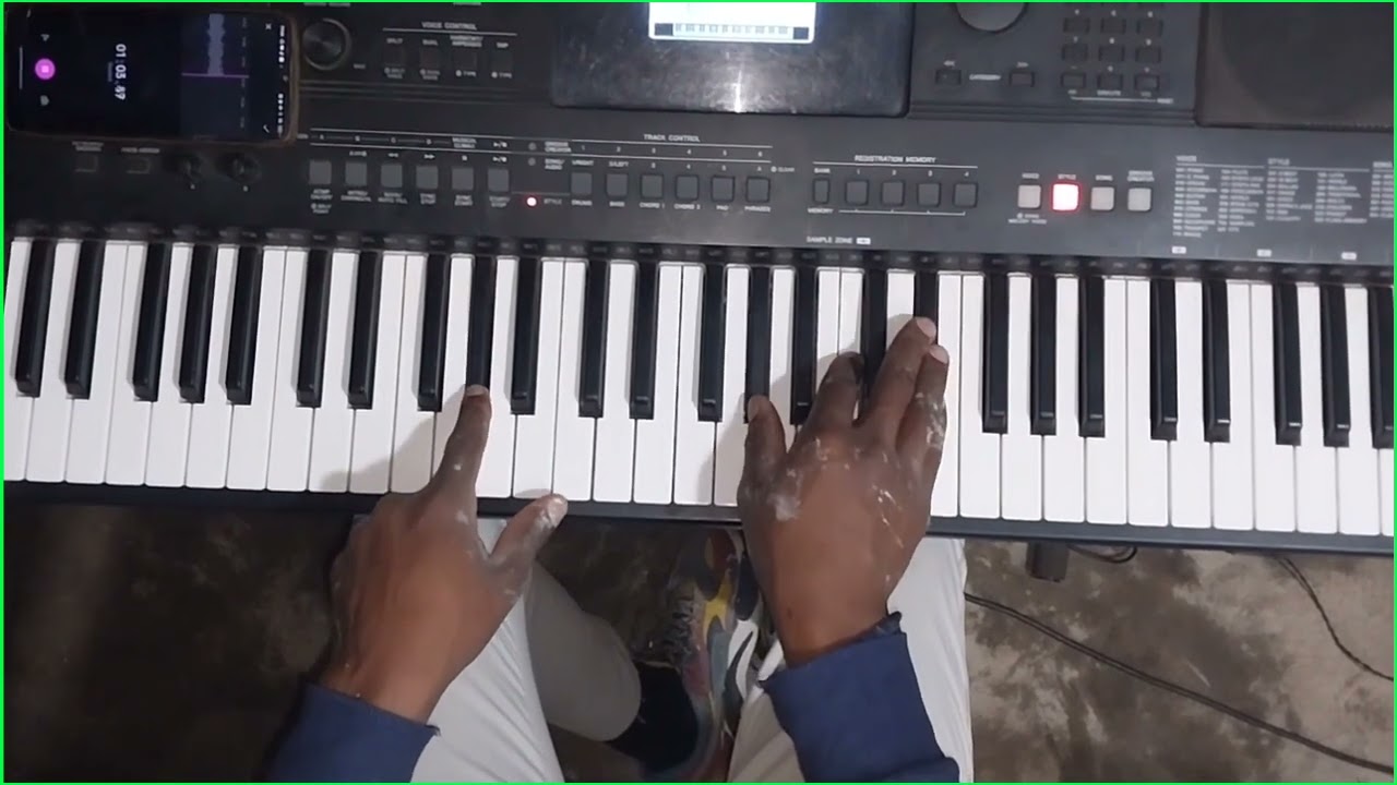 The easy way to play keyboard 🙂 ( how to play bokang Modimo ) || @LearnwithMbulelo ||