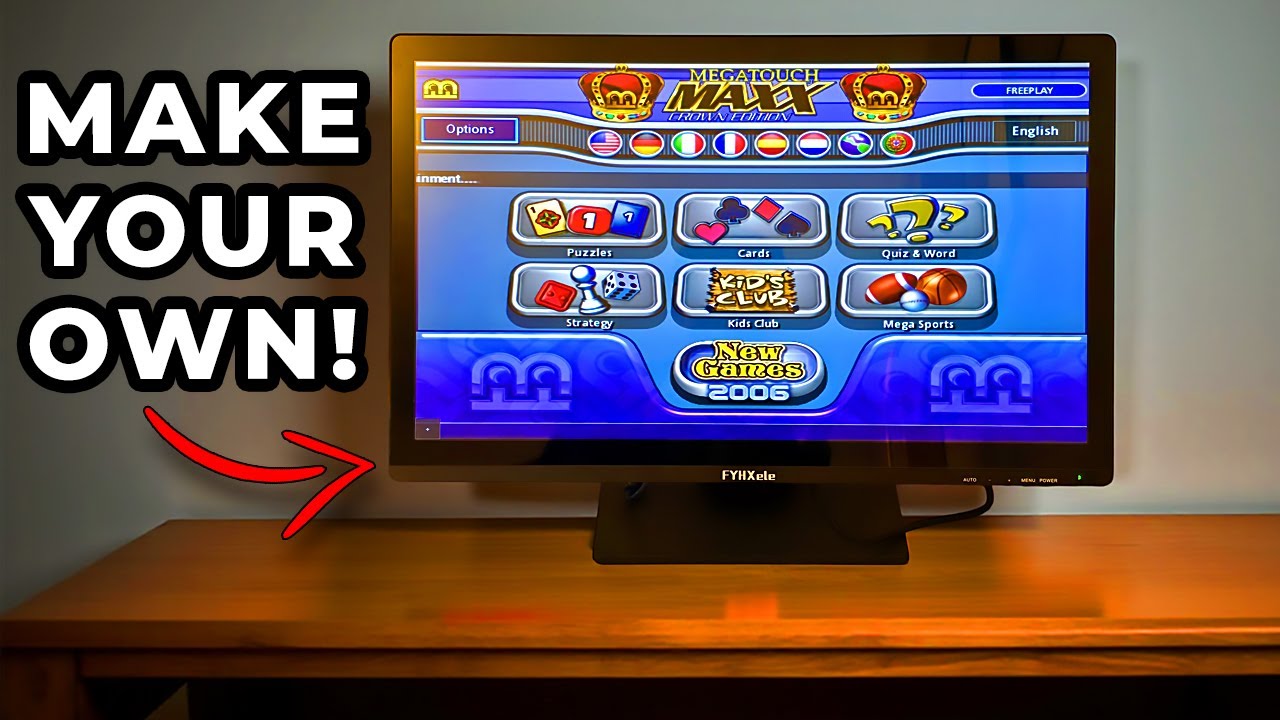 How To Build A Megatouch Game For Your Home!