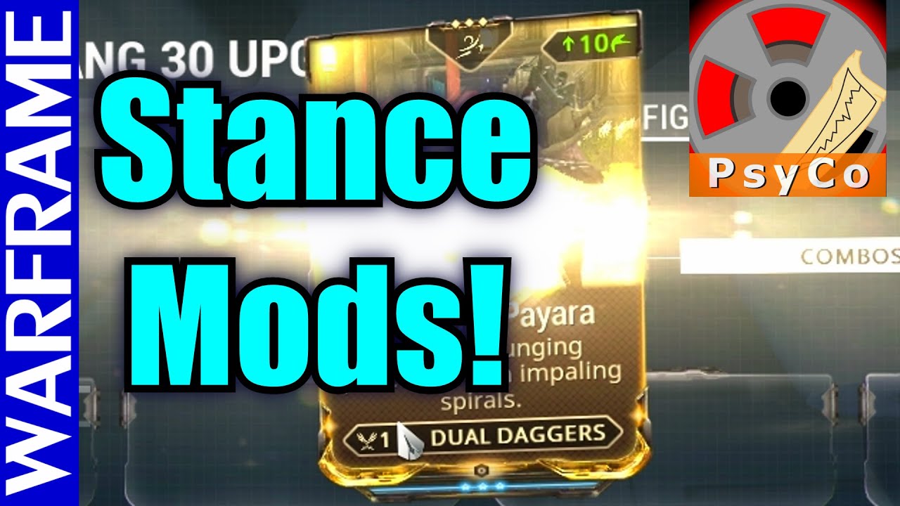 Stances 101 Quick Warframe Stance Mods Guide And Tutorial Update 16 9 2 1080hd Youtube