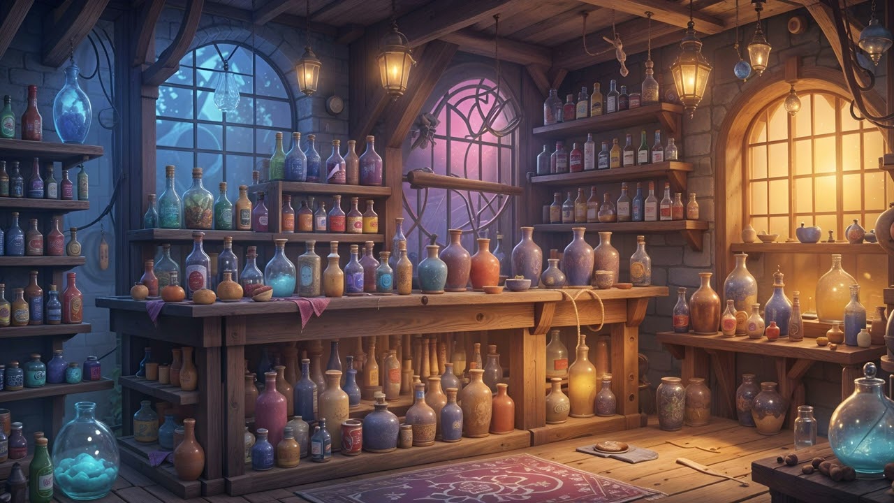 Potion Shop Vibes 🧪: Magical Lo-Fi Beats for Study and Relaxation