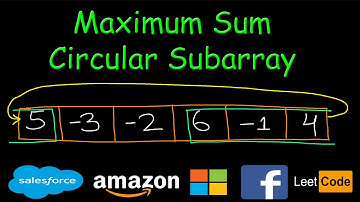 Maximum Sum Circular Subarray | Leetcode #918