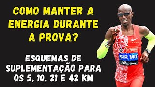 Como Manter A Energia Ao Longo Da Prova Esquemas De Suplementação E Hidratação Em Cada Distância
