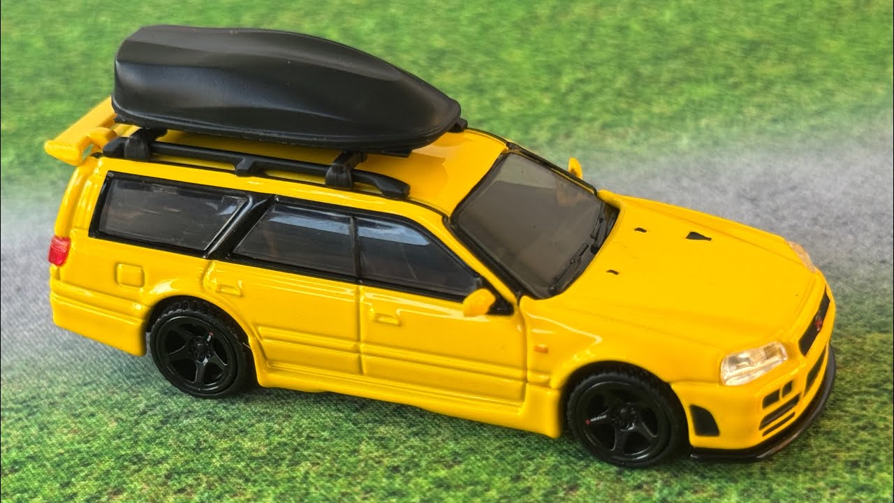 The Nissan Stagea joins Hot Wheels Elite 64 Mod Shop! Unboxing