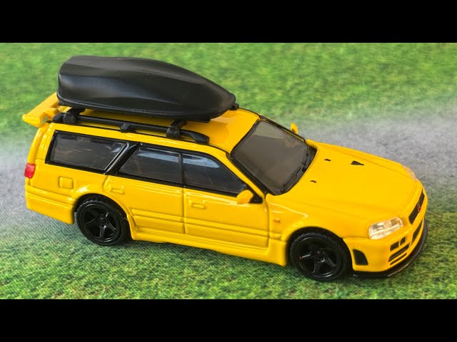 The Nissan Stagea joins Hot Wheels Elite 64 Mod Shop! Unboxing