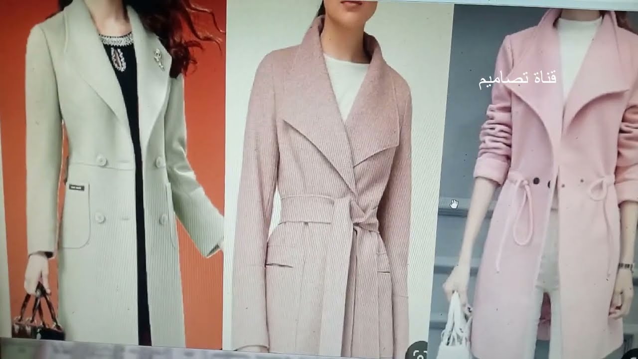 طريقة تفصيل مونطو بالكول شال سهل وبسيط