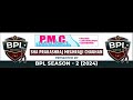 BPL SEASON 2 {2024} Live By | @ Crick Experts Live
