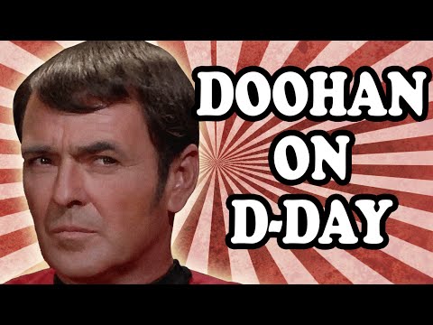 "Scotty" on Star Trek Was Shot Six Times on D-Day