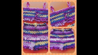 Shorts and sweet - completo pantaloncini-top granny uncinetto bimba 2 anni  - FACILISSIMO - parte 1 - YouTube