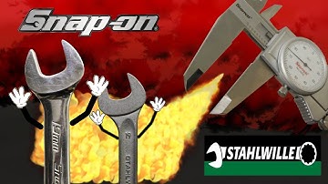 Snap on vs Stahlwille, THE MIGHTY STARRETT TELLS THE TRUTH!