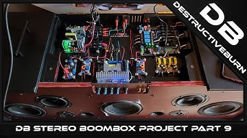 DIY Stereo Boombox Project 1 Part 9 - When Things Go Wrong