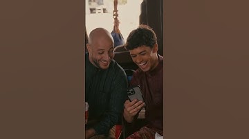 Thumbnail of Maher Zain & Harris J Qalbi Fil Madinah Music Video Behind The Scene 🥰 #qalbifilmadina