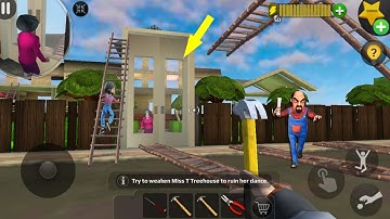 Scary Teacher 3D ( Mod menu) - Troll miss T every day   , gameplay android/ ios