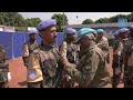 Les Casques bleus mauritaniens de la MINUSCA, honorés de la médaille de l’ONU