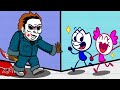 Michael myers y max: el cuchillo más afilado |The Nightmare Merchant | Animated Short Films