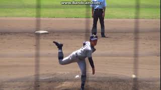 久御山・三宅 涼馬 投手 （3年）