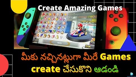 How To Create Your Own Android Games In Your Mobile || Create games in telugu 2020