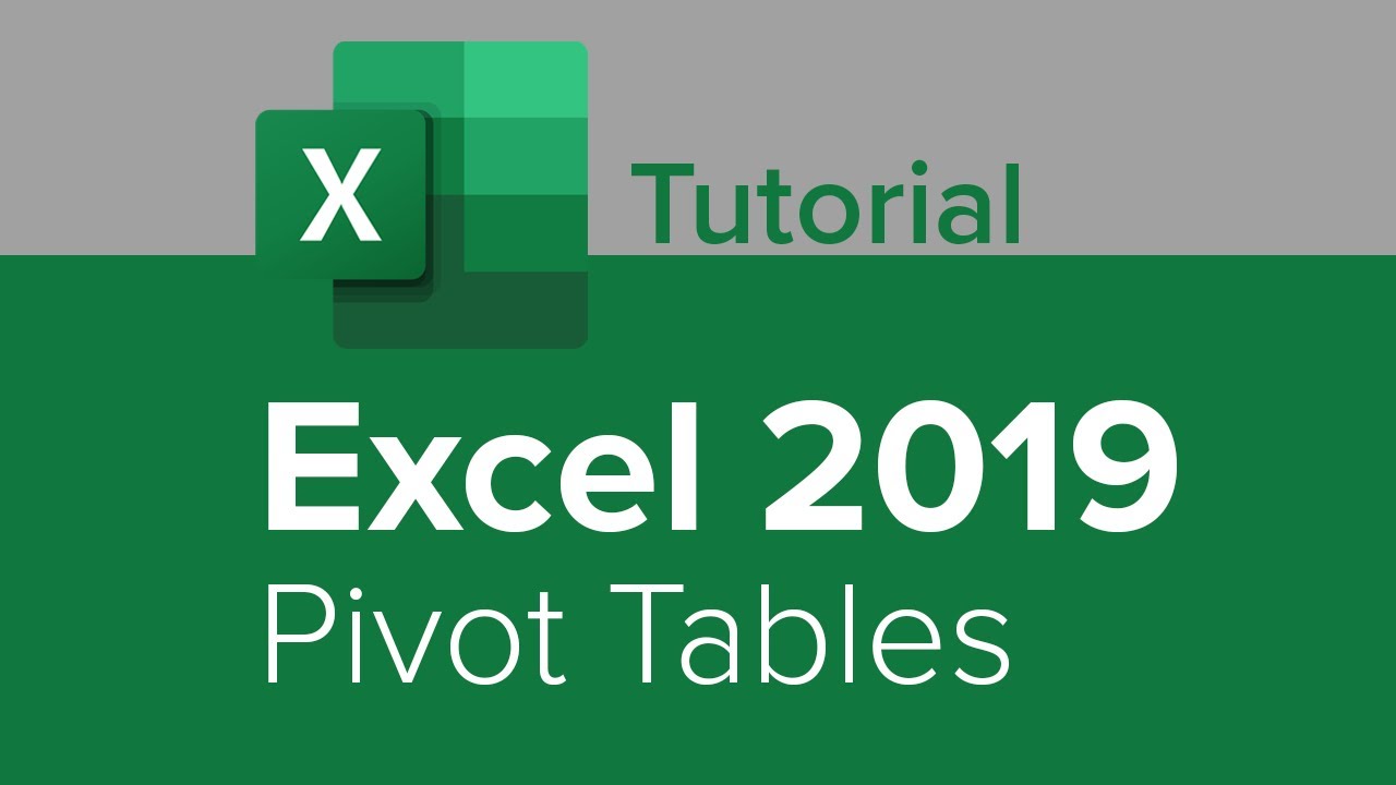 pivot table wizard excel 2019 mac