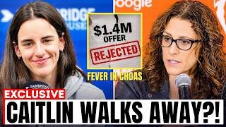 Caitlin Clark REJECTS Fever’s $1.4M Offer — Her NEXT MOVE STUNS the WNBA! 🚨