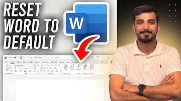 How To Reset Microsoft Word To Default Settings - Full Guide in Urdu