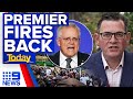 Premier Andrews slams PM's 'lecture' on Victoria's protests and vaccine mandates | 9 News Australia