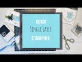 Easy Cards with Single Layer Masking &amp; Stamping // Fairy Tale Magic