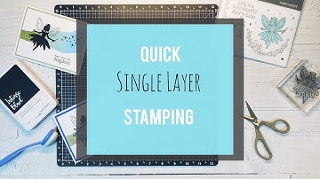 Easy Cards with Single Layer Masking & Stamping // Fairy Tale Magic