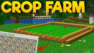 ​I Built The Ultimate Automatic Crop Farm In Minecraft! 🌾🚜